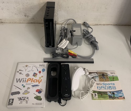 Nintendo wii konsole schwarz - wii,