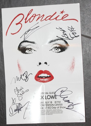 Autogramm blondie signiert - blondie,