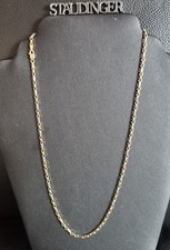 14k Goldkette Bicolor Gelb-