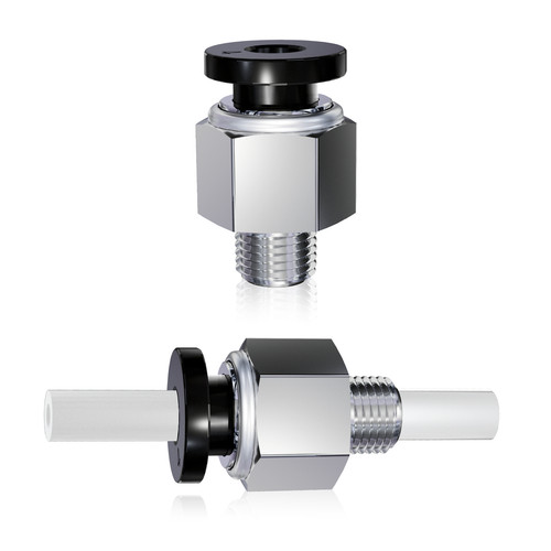 Push fit ptfe kupplung - push-fit, 4mm