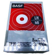BASF TP18 LH HiFi Tonband 8cm 135m Triple Play Tape NOS OVP Vintage Reel I729