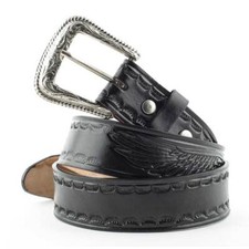 WG-55 Westerngürtel schwarz