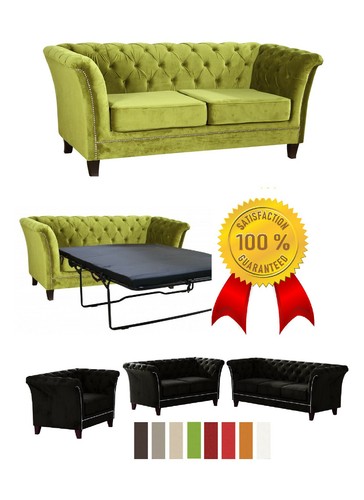 Chesterfield sofa 3 sitzer - chesterfield,