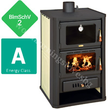 Wasserführender Küchenofen Backofen Prity FG W15  BImSchV2 14.4+5,4kw