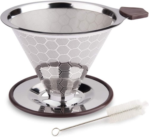 Edelstahl metallsieb kaffee - edelstahl,