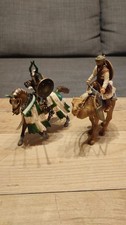 Schleich Ritter mit Pferd Beduine mit Kamel Reiter Figur