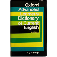Seltene 3. Auflage | Oxford Advanced Learner's Dictionary | Hardcover | Sehr gut