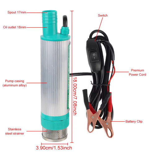 12v 38mm 30l min - 12v, auto