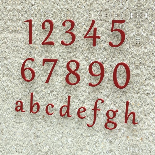 Edle design hausnummer - edle,