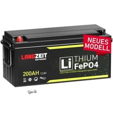 Lifepo4 200ah 12v langzeit - 200ah,