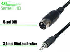 Audio kabel 5pol - 5pol, din