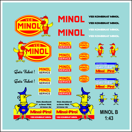 Ddr veb minol set - veb,