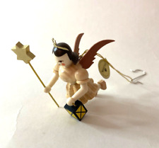 Blank Kurzrock-Schwebeengel Laterne/Stern SE 042 echt Erzgebirge NEUHEIT 2025