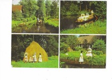 S237 AK Spreewald Frauen in Tracht im Kahn Mehrbildkarte  gelaufen 1973