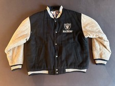 Raiders Collegejacke Schwarz