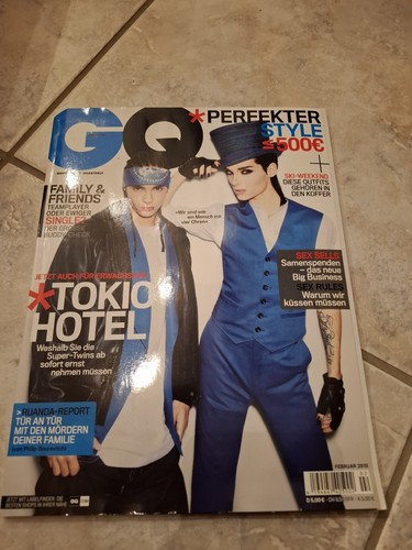 Tokio hotel magazin 2010 - gq,