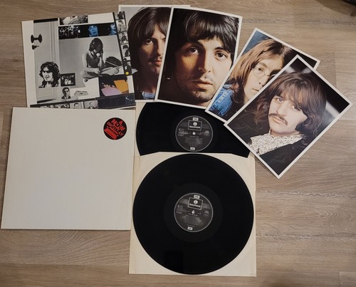 The beatles white album vinyl - white,