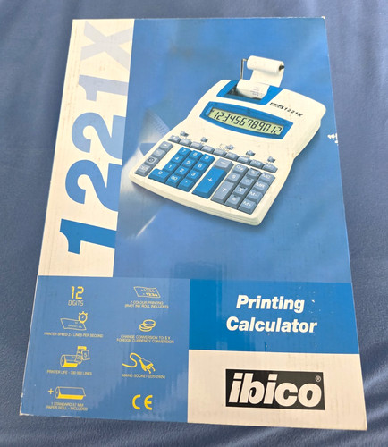 Ibico 1221x druckrechner - ibico,