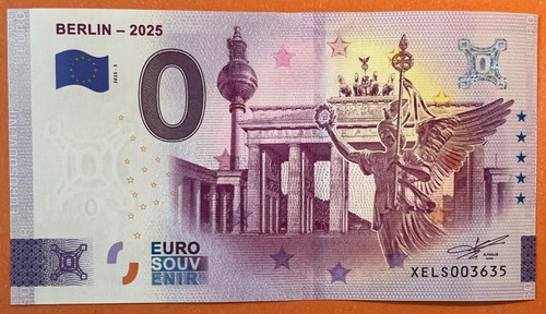 Euro schein berlin 2025 - 0,