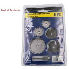 6tlg Kreissägeblatt Set HSS