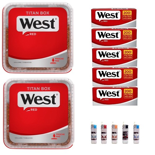 West red tabak - 2x,