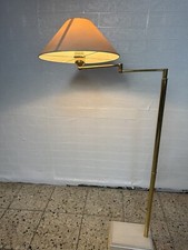 Stehlampe Designerlampe 70er Jahre Gelenkarm Steh Lampe Leuchte Messing 130cm H