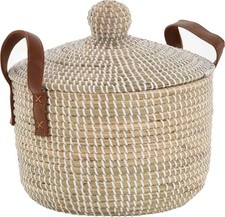 Seegras Wäschekorb Dekokorb