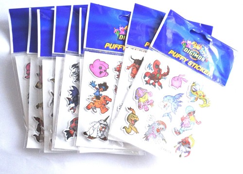 Digimon puffy sticker - digimon,