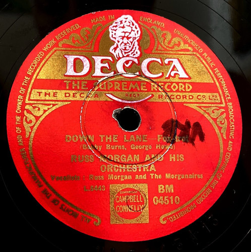 Russ morgan orchestra hoop - &,