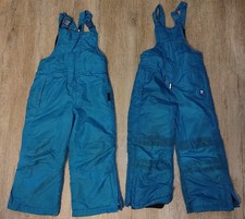 Winterset Schneehose als Latzhose mit Schneefang Klickverschkuss  Set 2x 98 104