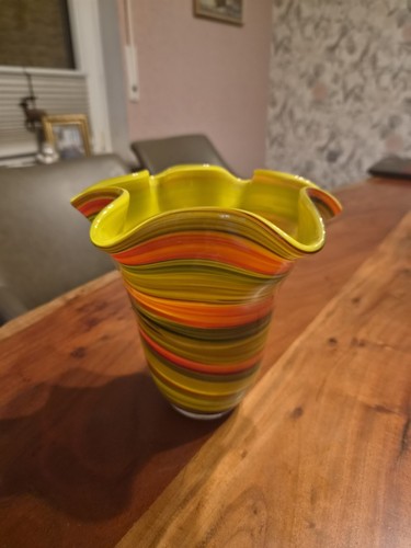 Vintage murano fazzoletto - murano, vase