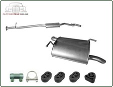 Auspuff set für nissan - auspuff,