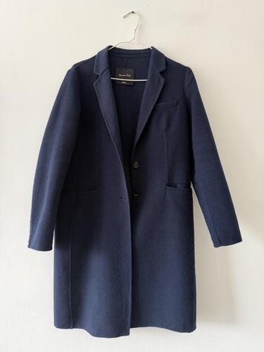 Women massimo dutti - coat, navy