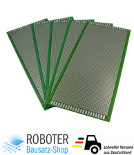5x Lochrasterplatine 10 x 22 cm Prototyping Board Arduino Atmel AVR DIY Elekt.