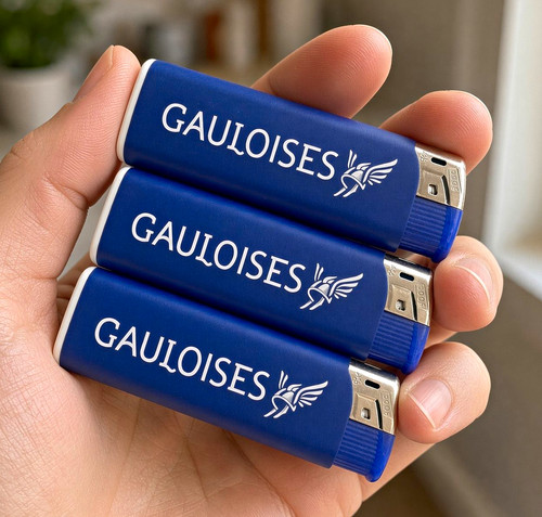 Gauloises sammler feuerzeug - 3x,