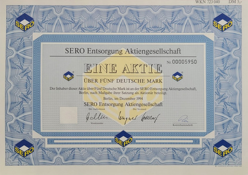 Sero entsorgung berlin - entsorgung, ag