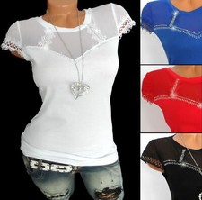 Sexy Oberteil Damen Glitzer