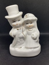 Dekofigur ♾️ Hochzeit ♾️ Brautpaar • Keramik ♾️ Vintage ♾️ 11cm