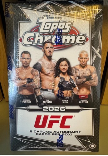 2026 topps chrome ufc - 2026,