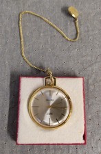 Schöne Taschenuhr von Callima  17 Rubis Incablog mit Kette Handaufzug  Erbstück