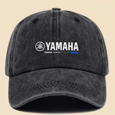 Yamaha Motorcycles Kappe Mütze Baseball Cap Schirmmütze schwarz/dunkelgrau