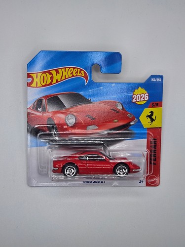 Hot wheels ferrari dino - hot, gt