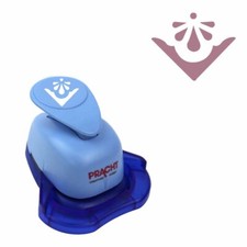 Jumbo-Eckstanzer Muschel Pracht Creatives Hobby Motivlocher, Papierstanzer  -...