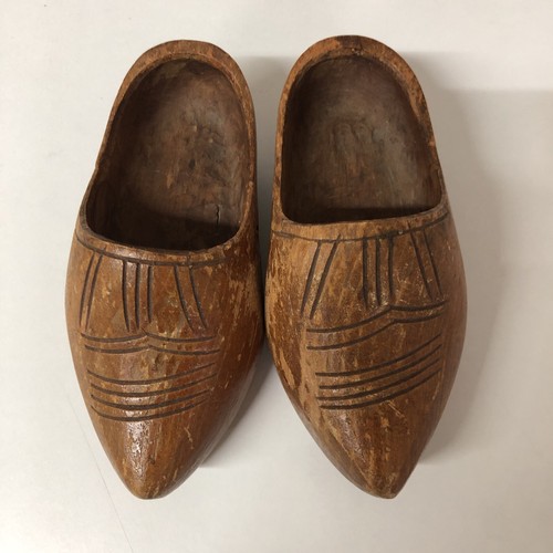 Antike puppen holzschuhe - antike,