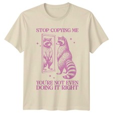 Lustiges T-Shirt Waschbär