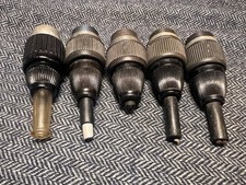 5x Kupplungsstecker 3polig EBD  A TGL 68-23 Tuchel