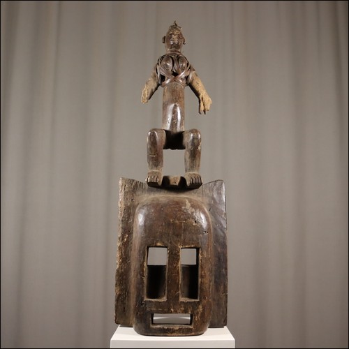 89741 große maske dogon mali - maske,