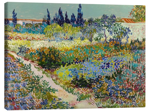 Leinwandbild garten bei arles - bei,