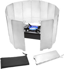 Camping Gaskocher Windschutz