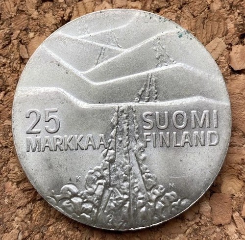 Silber finnland 25 markkaa - finnland,